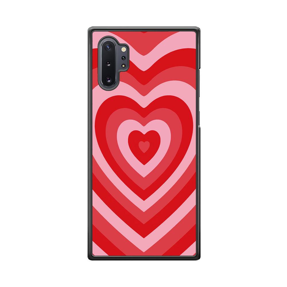 Love Wave Red Samsung Galaxy Note 10 Plus Case-3D Case-Oxvistore