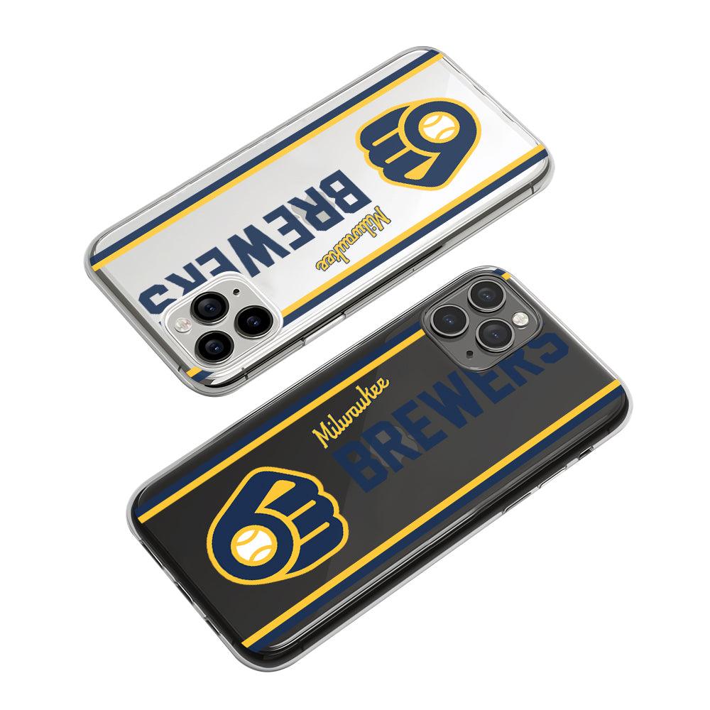 MLB Milwaukee Brewers Top Preview Clear Soft Case-Oxvistore