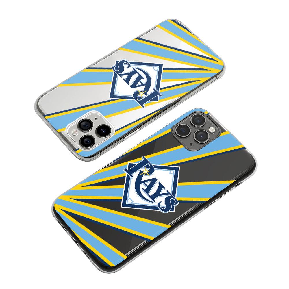 Tampa Bay Rays Shiny Blue Light Clear Soft Case-Oxvistore