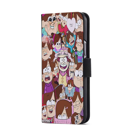 Mabel Gravity Falls Collection Flip Wallet Phone Case-Oxvistore