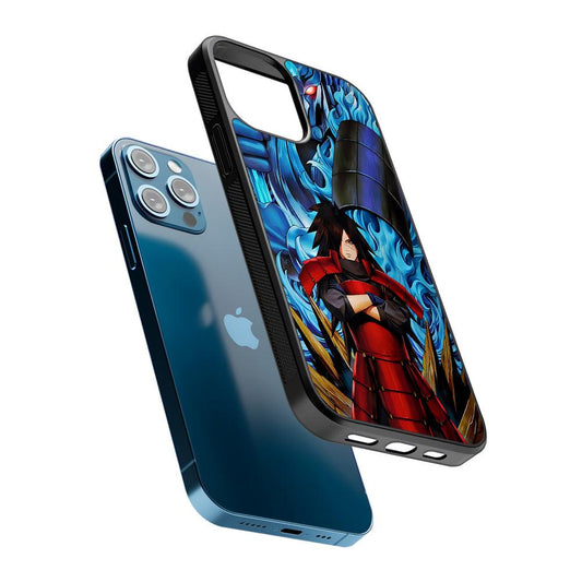 Madara Uchiha Susanoo 2D Rubber Phone Case-Oxvistore