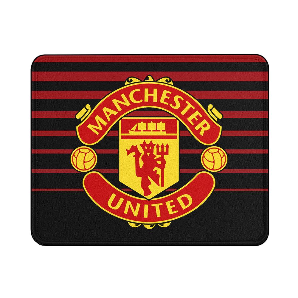 Manchester United Logo Club Mouse Pads | Custom Mouse Pad with Non-Slip Rubber Base