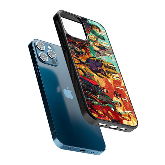 Marvel Infinity Comics Avengers 2D Rubber Phone Case-Oxvistore
