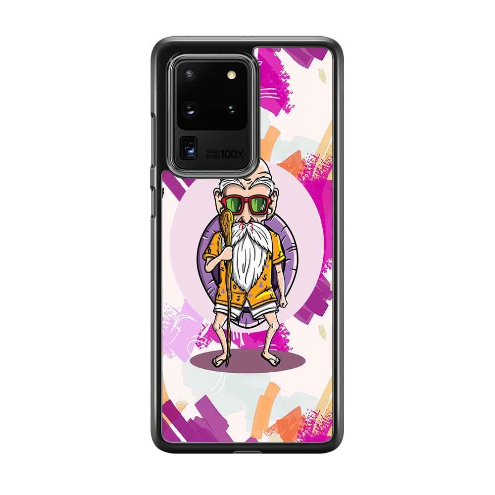 Master Roshi Old Purple Samsung Galaxy S20 Ultra Case-3D Case-Oxvistore