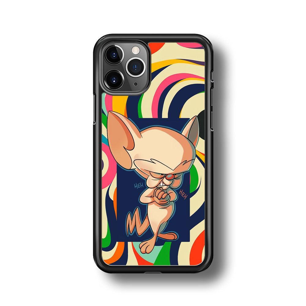 Mice Glance for The Enemy's iPhone 11 Pro Case-Rubber White (2D Case)-Oxvistore