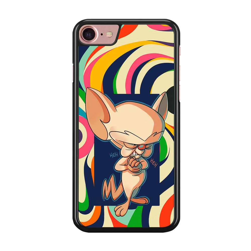 Mice Glance for The Enemy's iPhone 8 Case-Rubber Black (2D Case)-Oxvistore