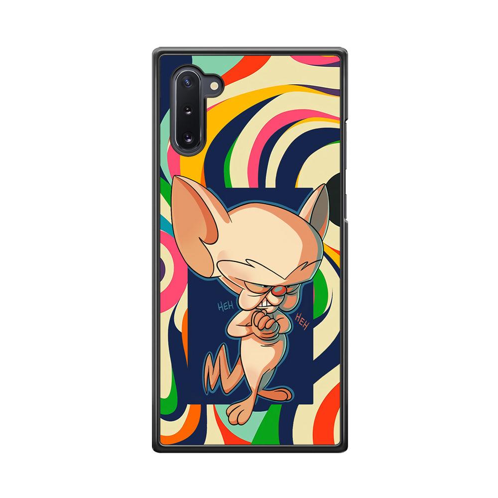 Mice Glance for The Enemy's Samsung Galaxy Note 10 Case-Rubber White (2D Case)-Oxvistore