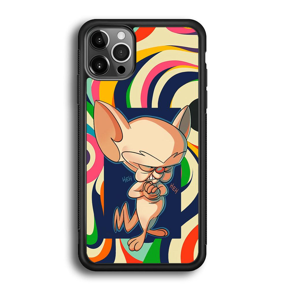Mice Glance for The Enemy's iPhone 12 Pro Case-Rubber White (2D Case)-Oxvistore