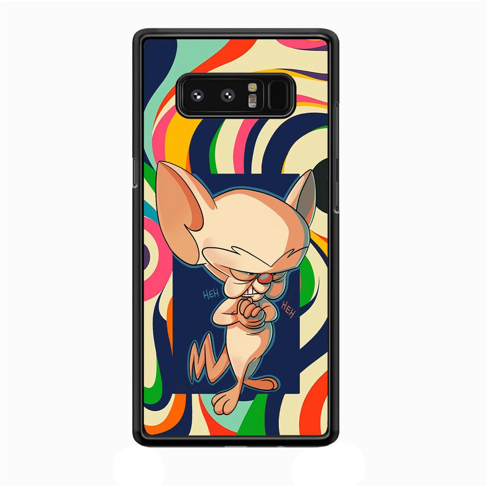 Mice Glance for The Enemy's Samsung Galaxy Note 8 Case-Rubber Black (2D Case)-Oxvistore