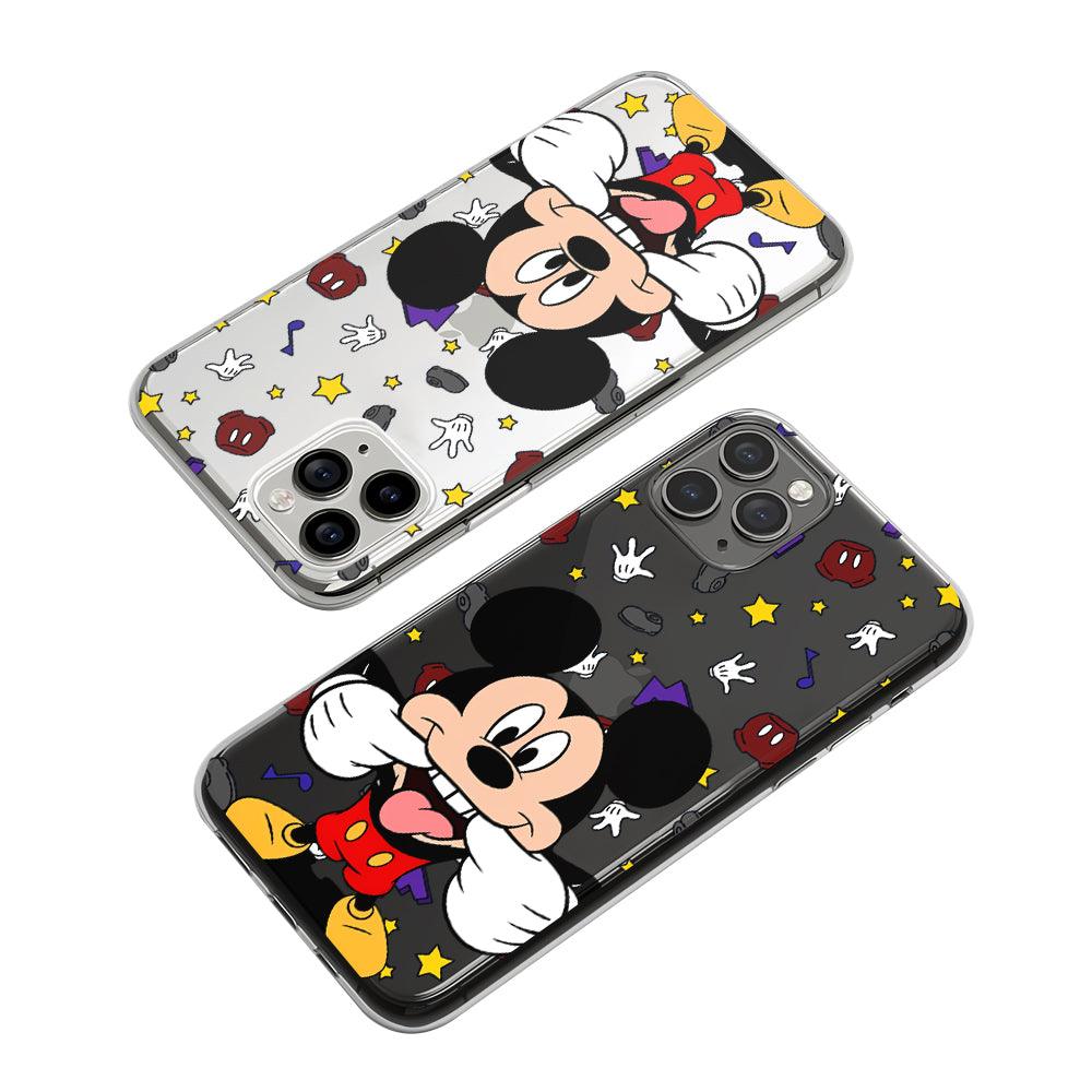 Mickey Mouse Mock You Clear Soft Case-Oxvistore