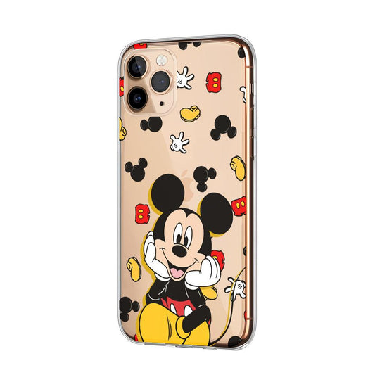 Mickey Mouse The Desired Smile Clear Soft Case-Oxvistore