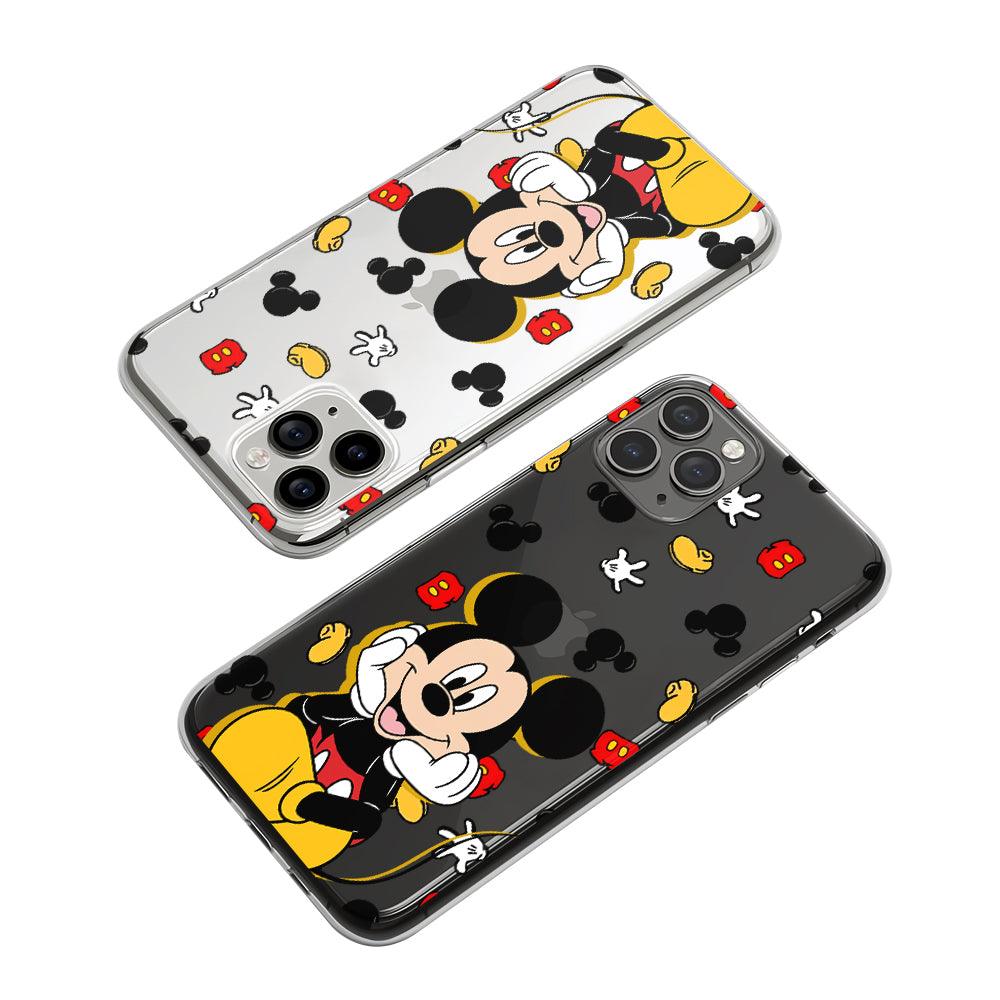 Mickey Mouse The Desired Smile Clear Soft Case-Oxvistore