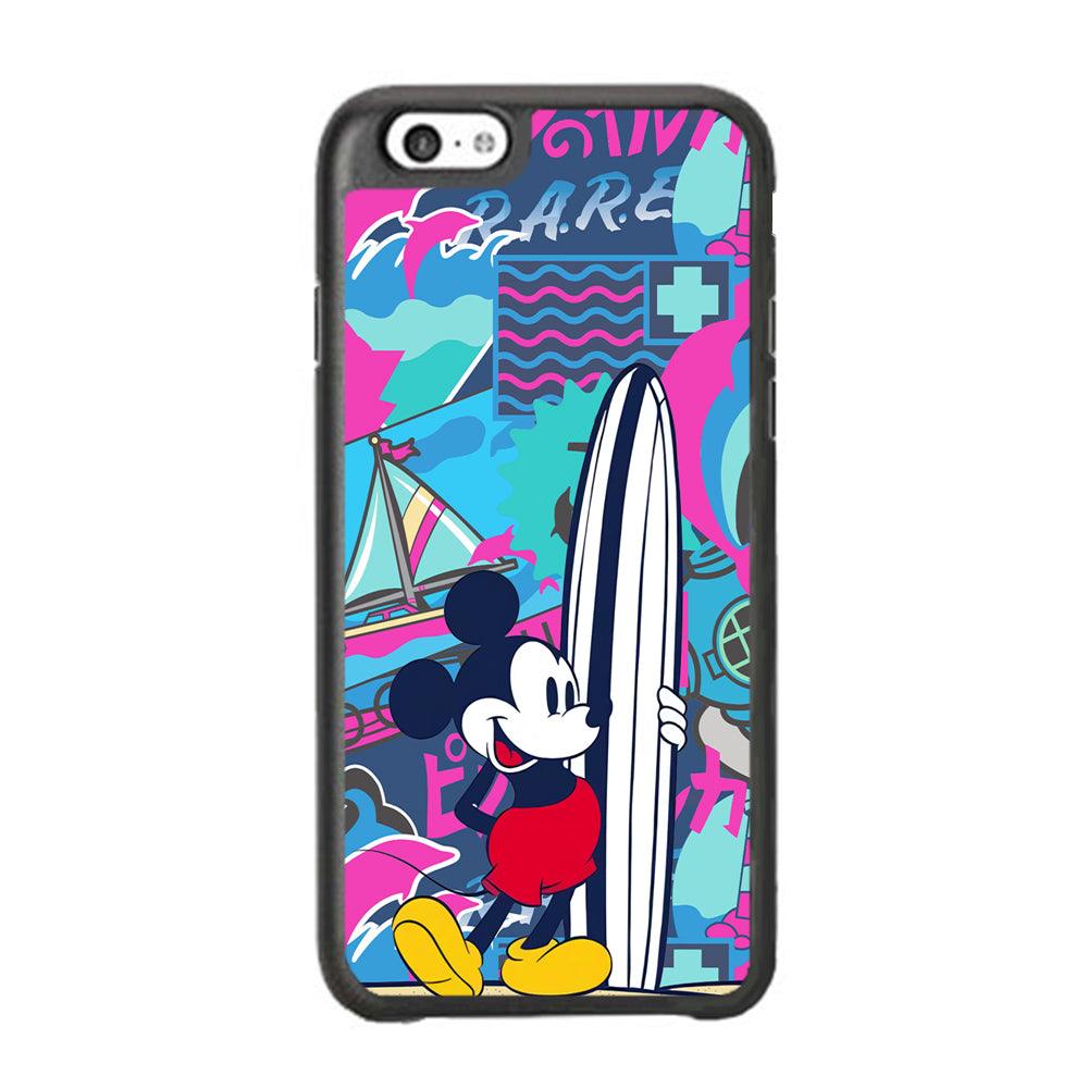 Mickey Surf Board iPhone 6 Plus | 6s Plus Case-3D Case-Oxvistore