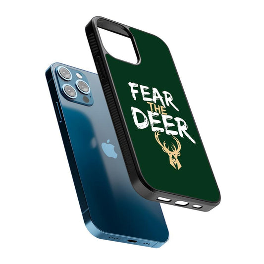 Milwaukee Bucks Deer 2D Rubber Phone Case-Oxvistore