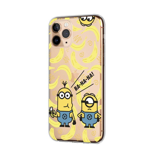 Minions Eat and Say Banana Clear Soft Case-Oxvistore