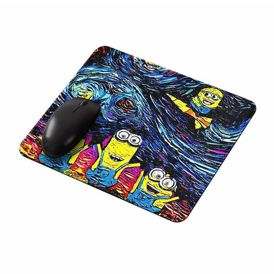 Minions Starry Night Mouse Pads-Oxvistore