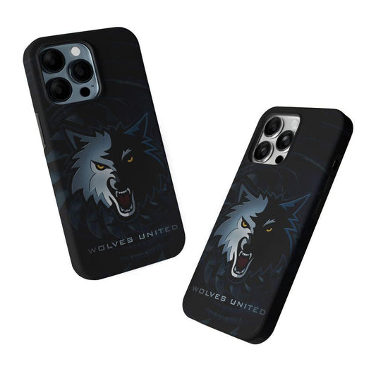 Minnesota Timberwolves Logo 2 in 1 Tough Phone Case-Oxvistore