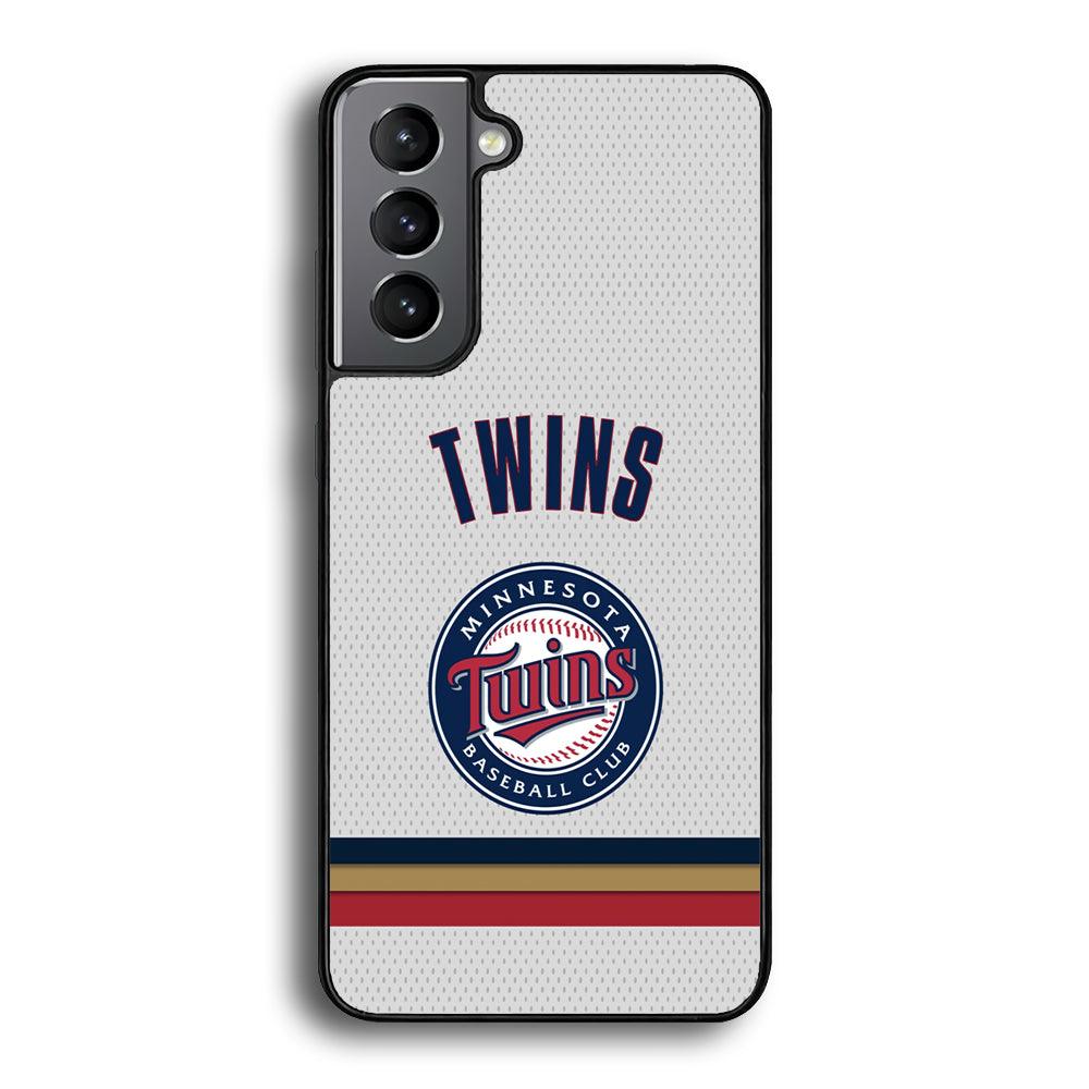 Minnesota Twins Arrange The Movement Samsung Galaxy S22 Case-Rubber Black (2D Case)-Oxvistore