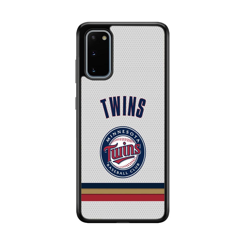 Minnesota Twins Arrange The Movement Samsung Galaxy S20 Case-Rubber Black (2D Case)-Oxvistore