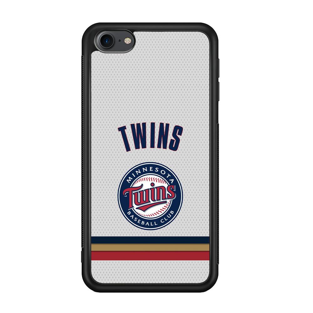 Minnesota Twins Arrange The Movement iPod Touch 6 Case-Rubber Black (2D Case)-Oxvistore