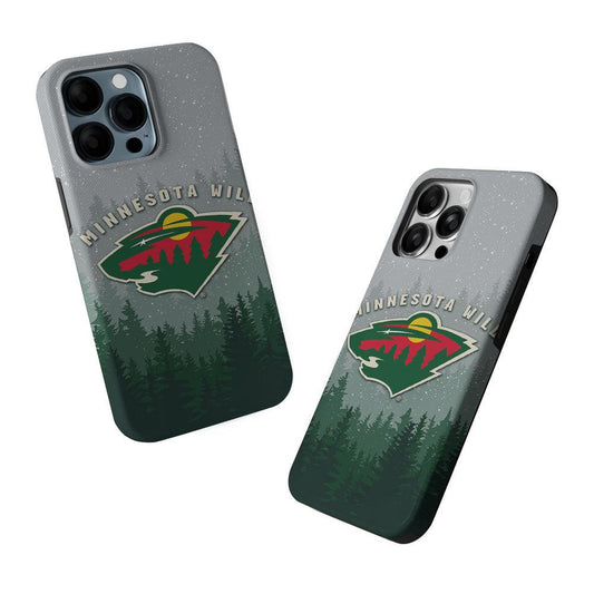Minnesota Wild Logo 2 in 1 Tough Phone Case-Oxvistore