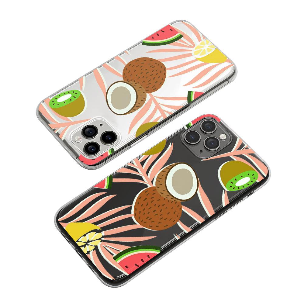 Mix Fruit Creamy Water Clear Soft Case-Oxvistore