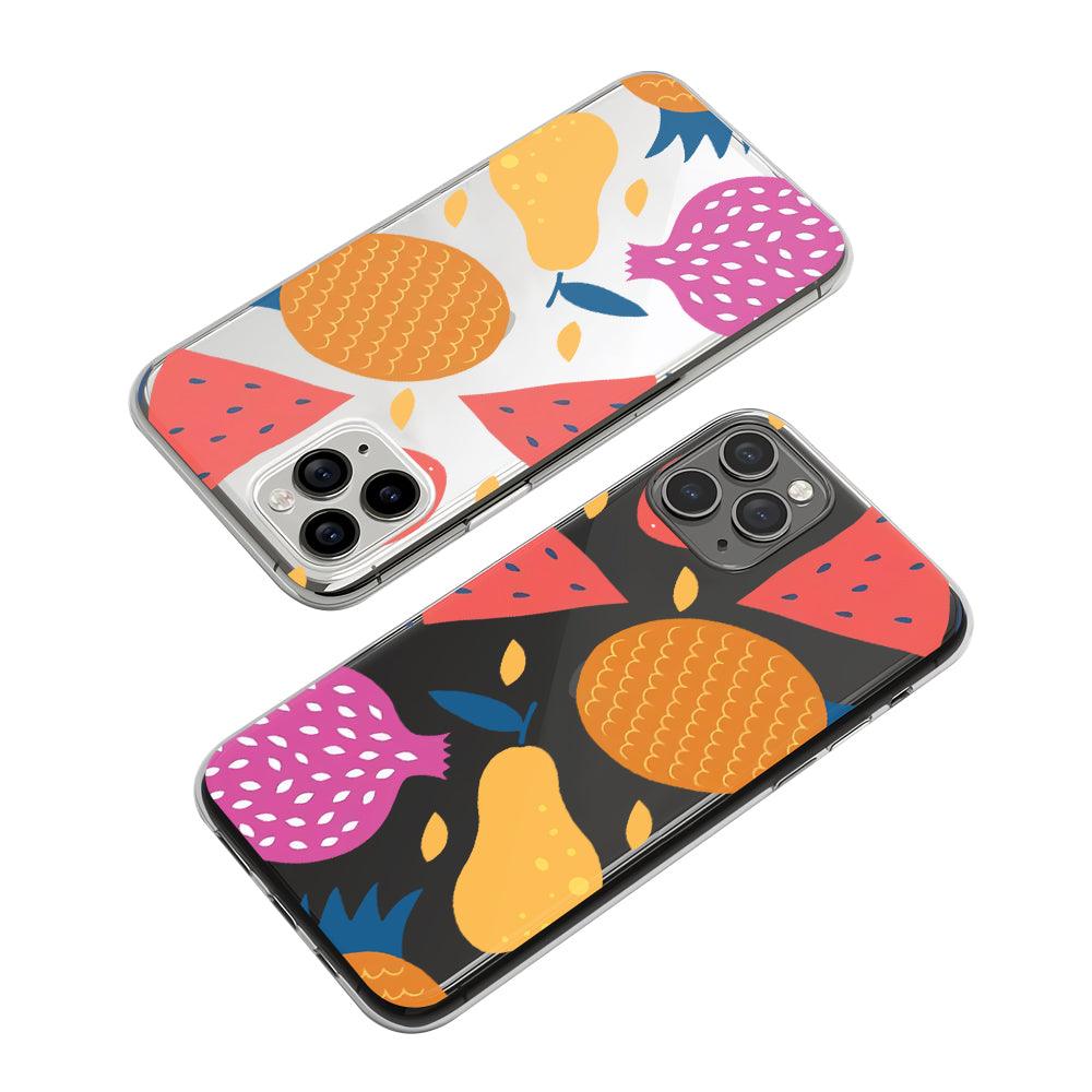 Mix Fruit Freshness Come Together Clear Soft Case-Oxvistore