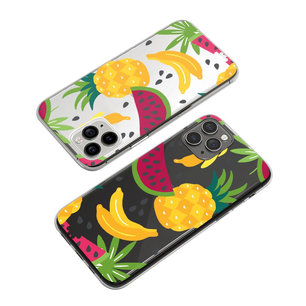 Mix Fruit The Energy Charger Clear Soft Case-Oxvistore