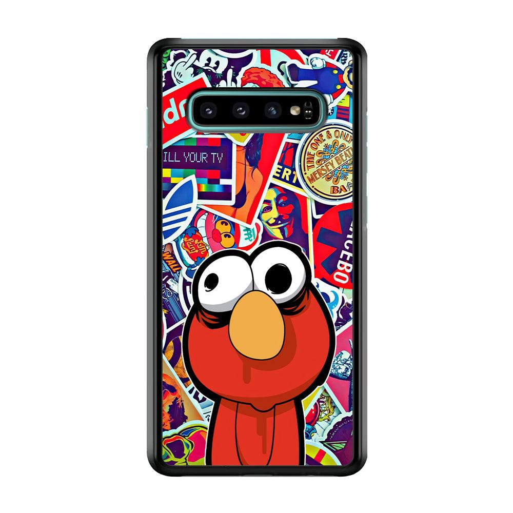 Monday Morning Attitude Samsung Galaxy S10 Plus Case-Rubber Black (2D Case)-Oxvistore