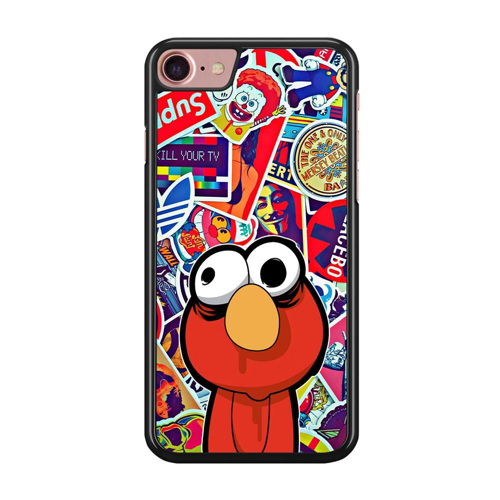 Monday Morning Attitude iPhone 7 Case-Rubber Black (2D Case)-Oxvistore