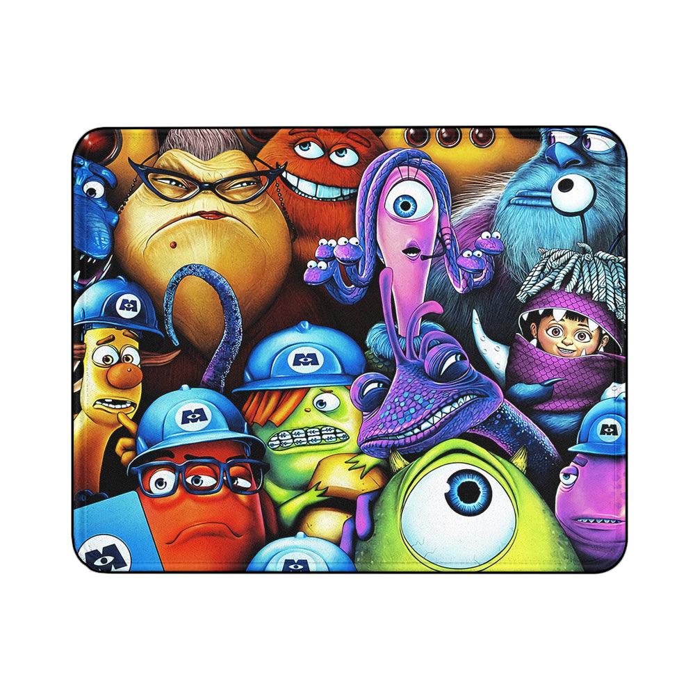 Monsters Inc All Character Mouse Pads | Custom Mouse Pad with Non-Slip Rubber Base