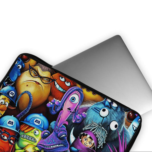 Monsters Inc All Character Laptop Sleeve Protective Cover-Oxvistore