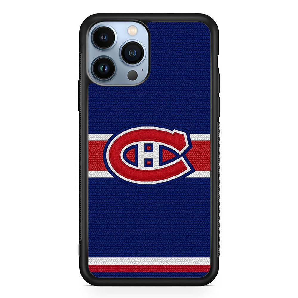 Montreal Canadiens Logo 2D Rubber Phone Case-Black-Oxvistore