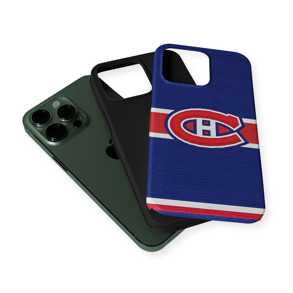 Montreal Canadiens Logo 2 in 1 Tough Phone Case-Oxvistore