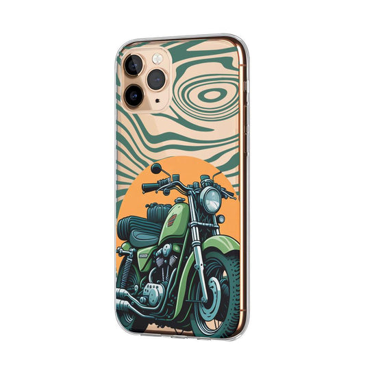 Motorcycle Ready to Start the Journey Clear Soft Case-Oxvistore