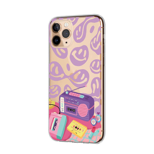 Music Feel Good with Love Song Clear Soft Case-Oxvistore