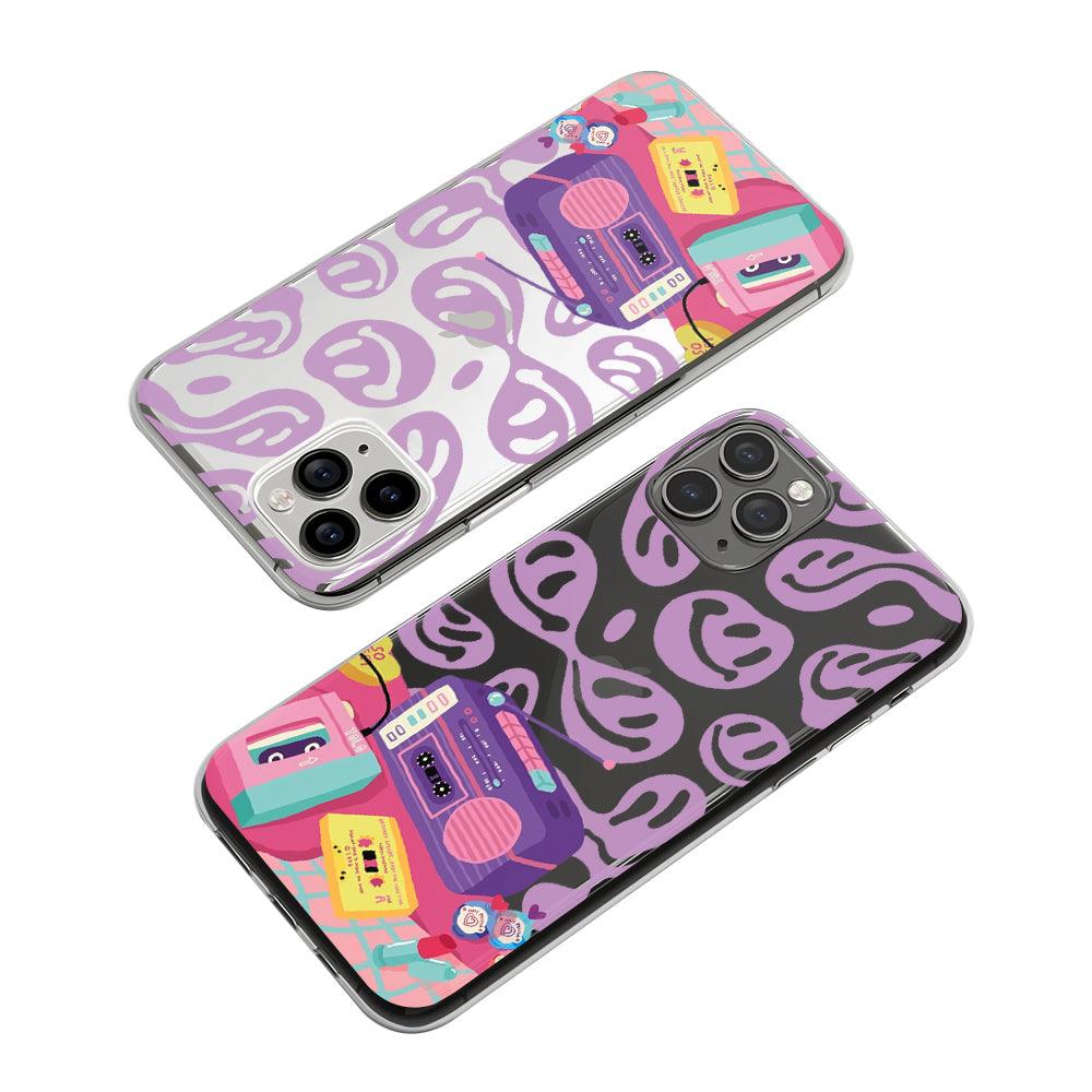 Music Feel Good with Love Song Clear Soft Case-Oxvistore