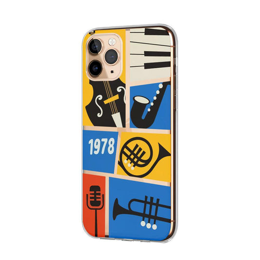Music Harmony in Tone Clear Soft Case-Oxvistore