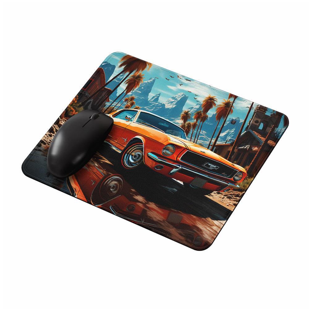 Mustang Exotic Retro Car Mouse Pads-Oxvistore