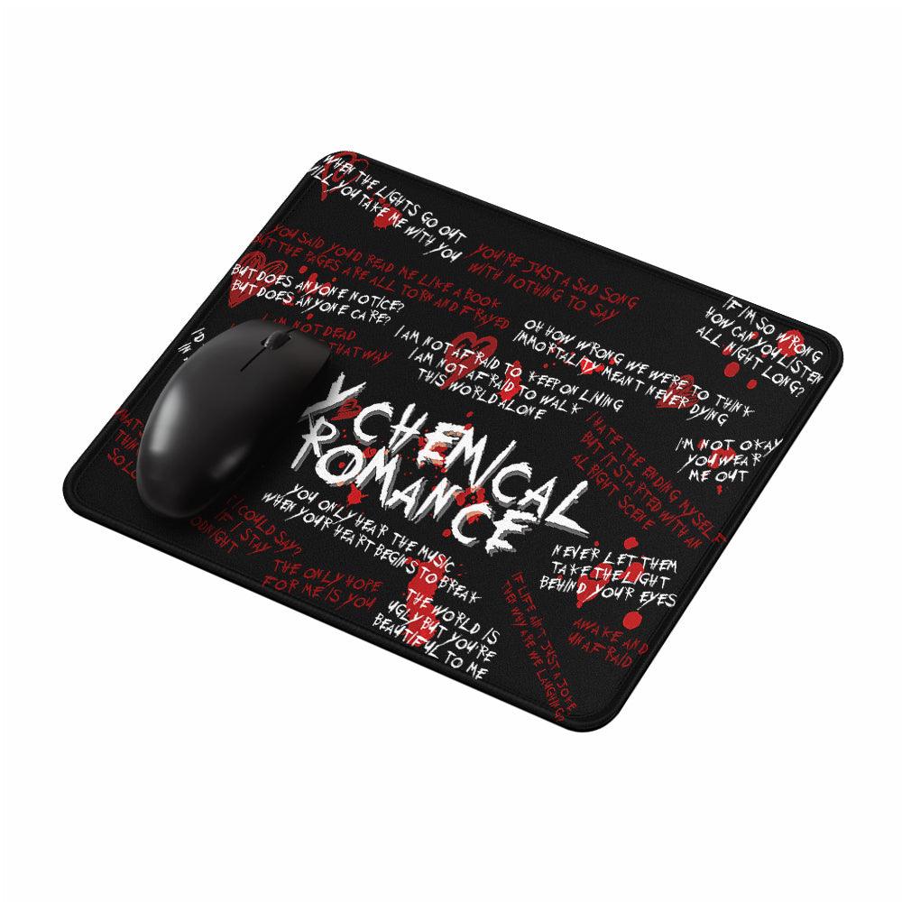 My Chemical Romance Lyrics Mouse Pads-Oxvistore