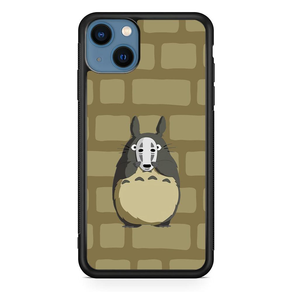 My Neighbor Totoro Iam not Here iPhone 15 Plus Case-Rubber Black (2D Case)-Oxvistore