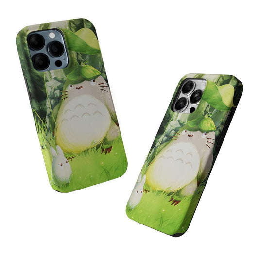 My Neighbor Totoro Studio Ghibli 2 in 1 Tough Phone Case-Oxvistore