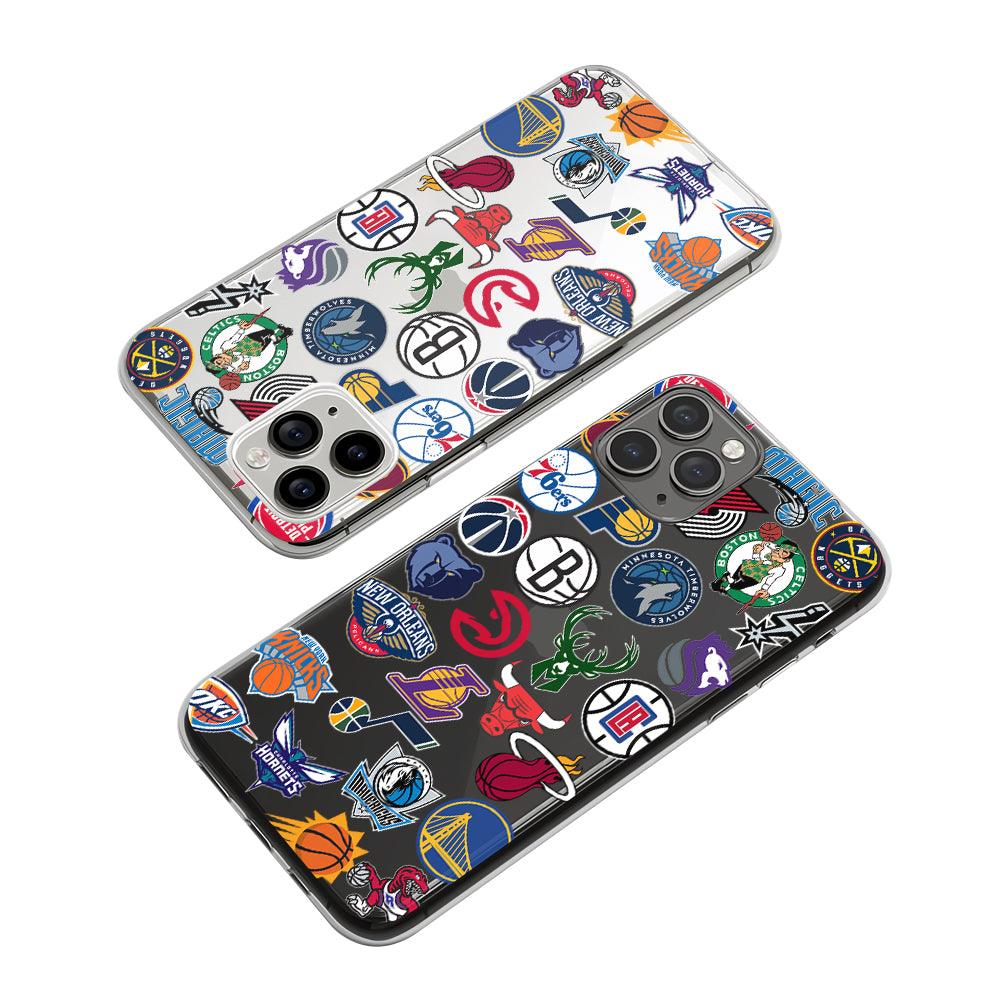 NBA All Team In One Frame Clear Soft Case-Oxvistore