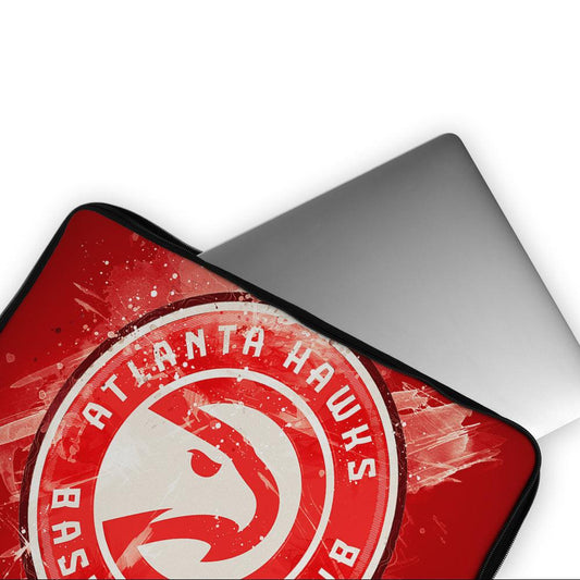 NBA Atlanta Hawks Pattern Laptop Sleeve Protective Cover-Oxvistore