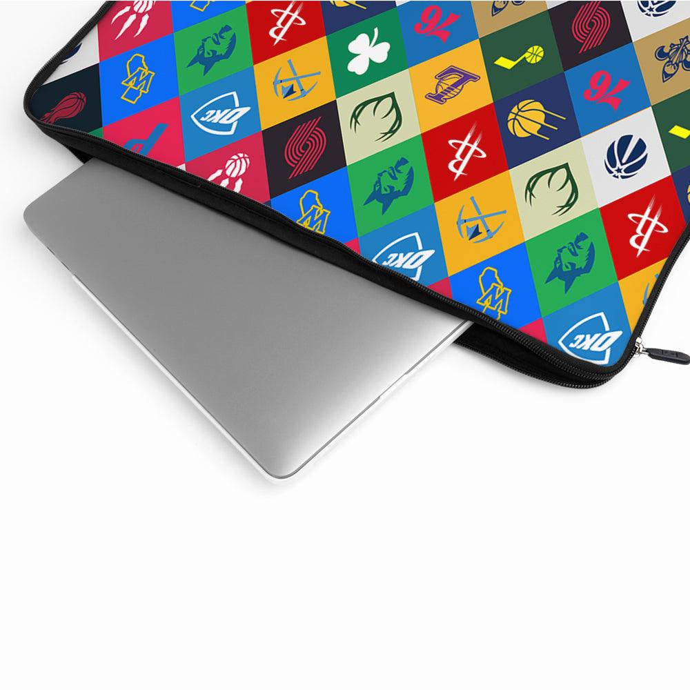 NBA Basketball Logo Team Laptop Sleeve Protective Cover-Oxvistore