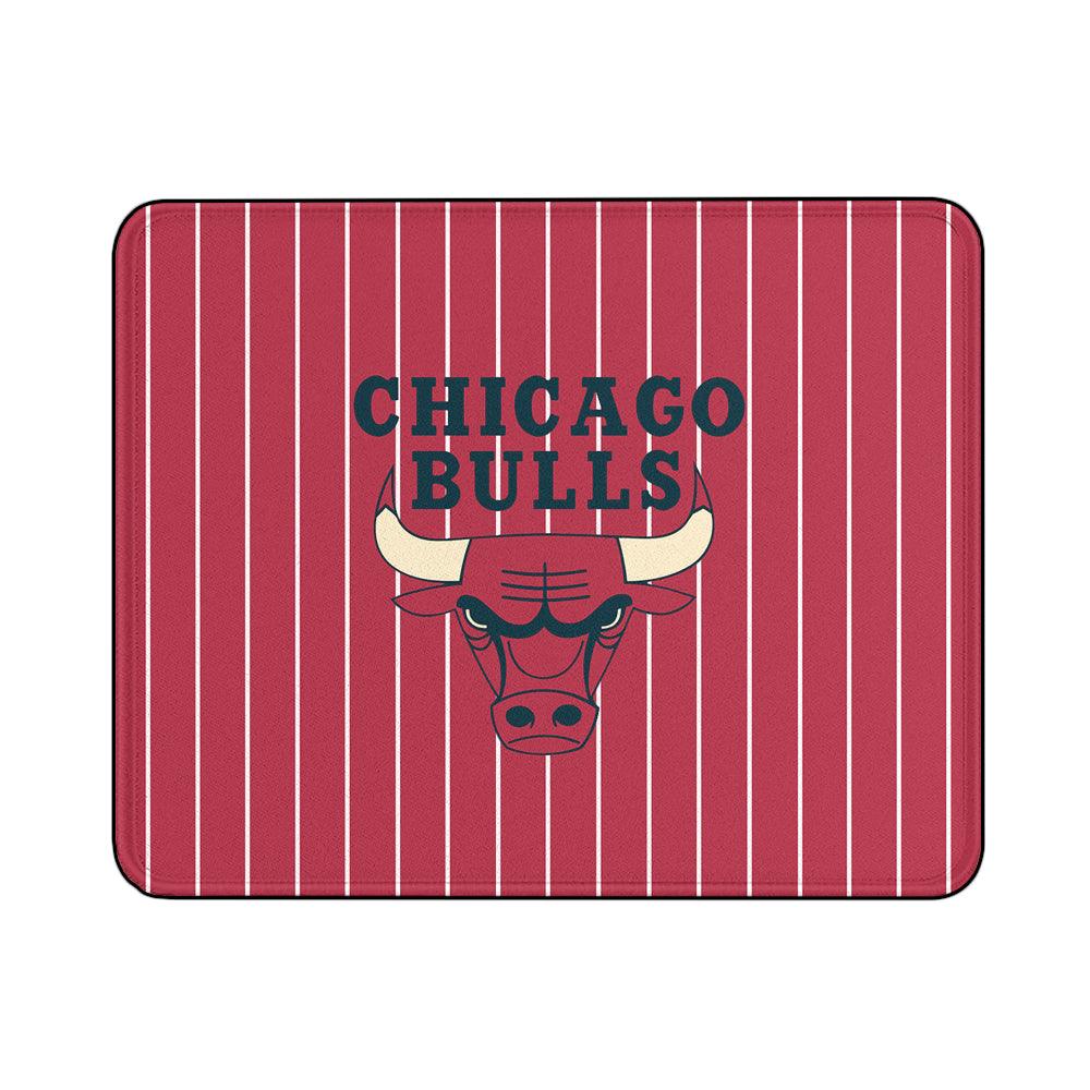 NBA Chicago Bulls Stripe Mouse Pads | Custom Mouse Pad with Non-Slip Rubber Base