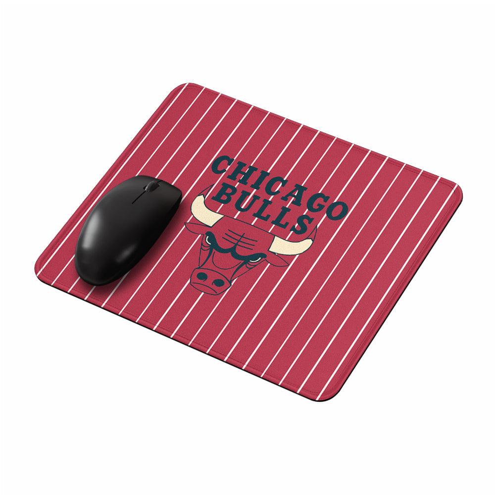 NBA Chicago Bulls Stripe Mouse Pads-Oxvistore