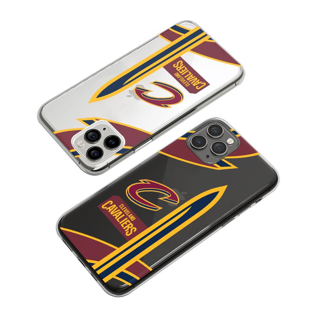 NBA Cleveland Cavaliers Breakthrough Squad Clear Soft Case-Oxvistore
