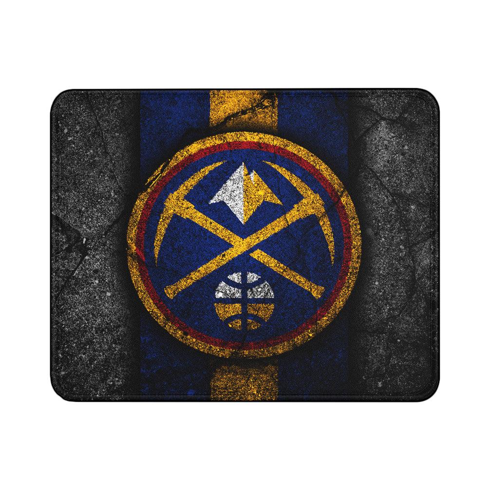 NBA Denver Nuggets Logo Mouse Pads | Custom Mouse Pad with Non-Slip Rubber Base
