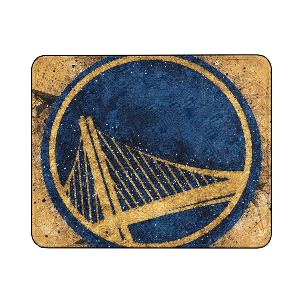 NBA Golden State Warriors Abstract Mouse Pads | Custom Mouse Pad with Non-Slip Rubber Base